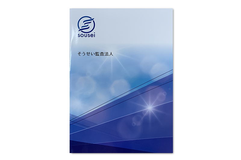 そうせい監査法人様 パンフレット